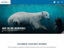Tablet Screenshot of experiencecolumbus.com